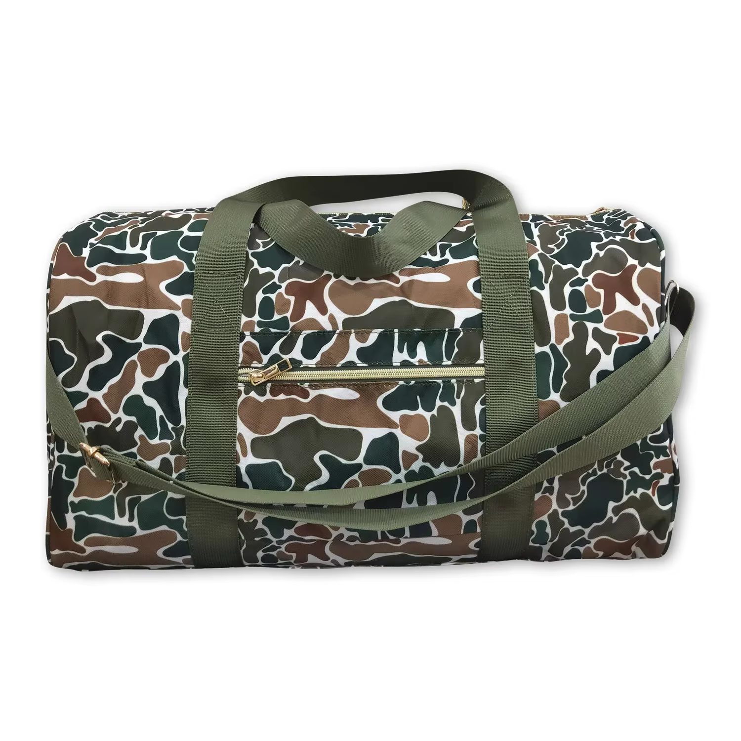Sac de voyage camouflage marron