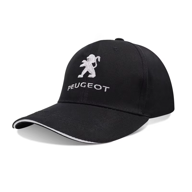 Casquette de Baseball Peugeot, chapeau décontracté avec Logo de voiture, bonnet de soleil pour Peuge