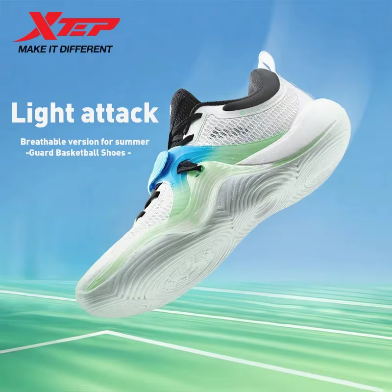 Xtep Light Attack 3 SE chaussures de basket-ball pour hommes 2025 léger résistant à l'usure amorti s