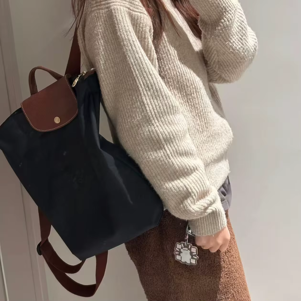 Sac à dos unisexe en nylon imperméable, simple, léger, grande capacité, décontracté, pliable, pour v