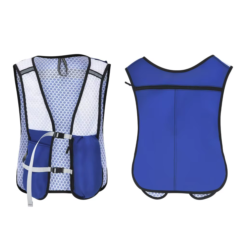 Gilet de course léger et réfléchissant avec porte-téléphone, sac de sport respirant pour bouteille d