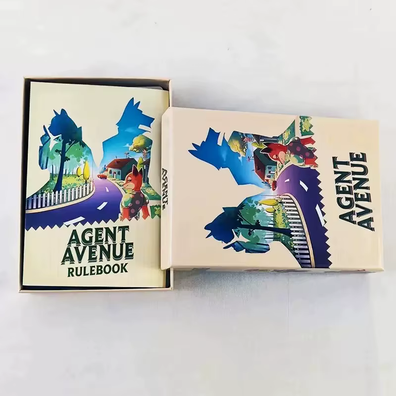Jeu de société Agent Avenue, version anglaise, 2 joueurs, jeu de table amusant pour la famille et le