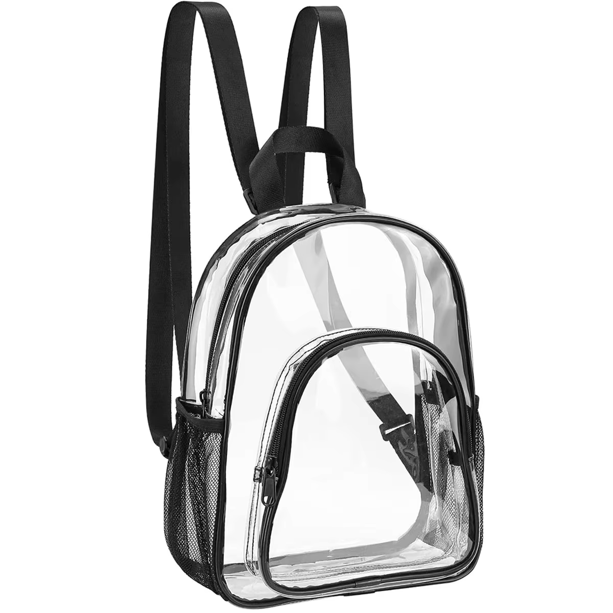Sac à dos Transparent en PVC, petit sac à dos Transparent Durable, Portable, léger, Mini sac Transpa