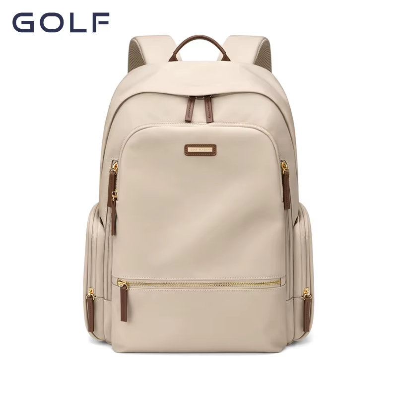Sac à dos de mode pour femmes GOLF, sac de voyage en nylon de couleur unie, sac d'école pour les tra