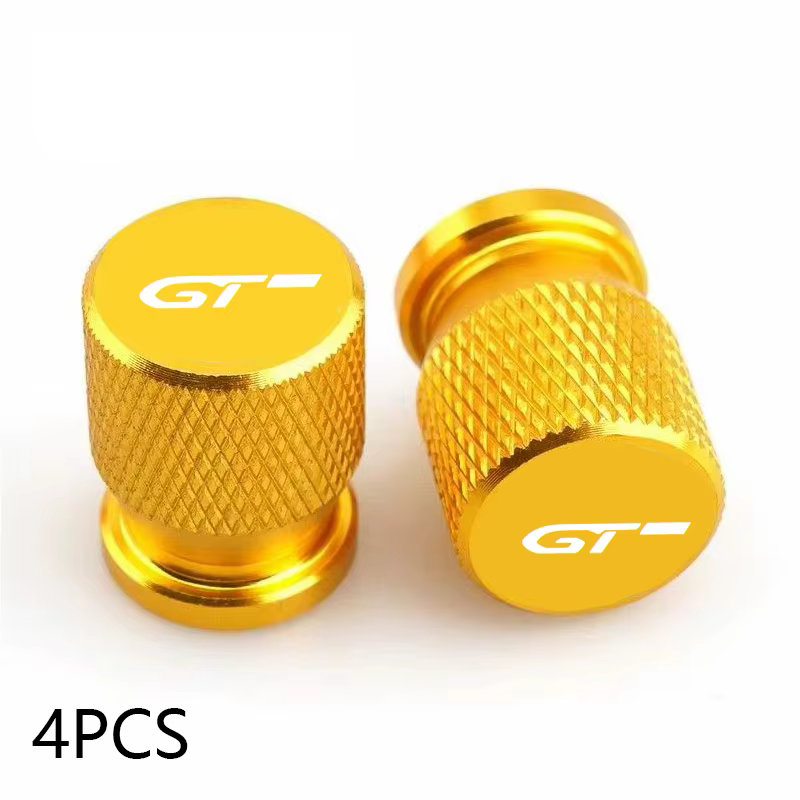 Capuchons de valve de pneu de voiture, accessoires de voiture pour Peugeot GT GTLine RCZ 308 208 300