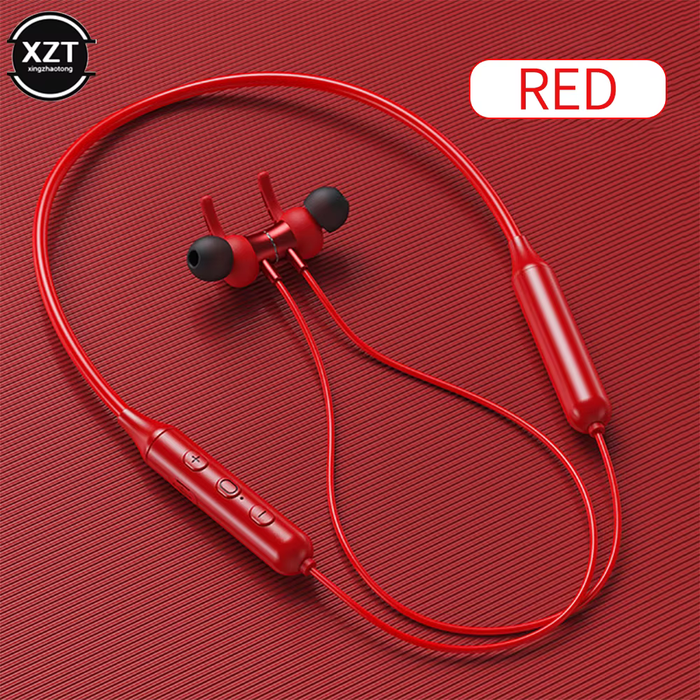 Écouteurs magnétiques sans fil Bluetooth 5.0, casque de course, écouteurs de sport étanches IPX5, ré