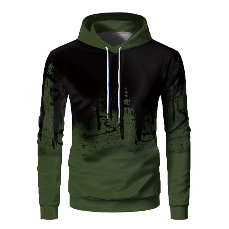 Pull à capuche pour hommes, nouveaux Sports de plein air, imprimé numérique en 3D, costume de Baseba