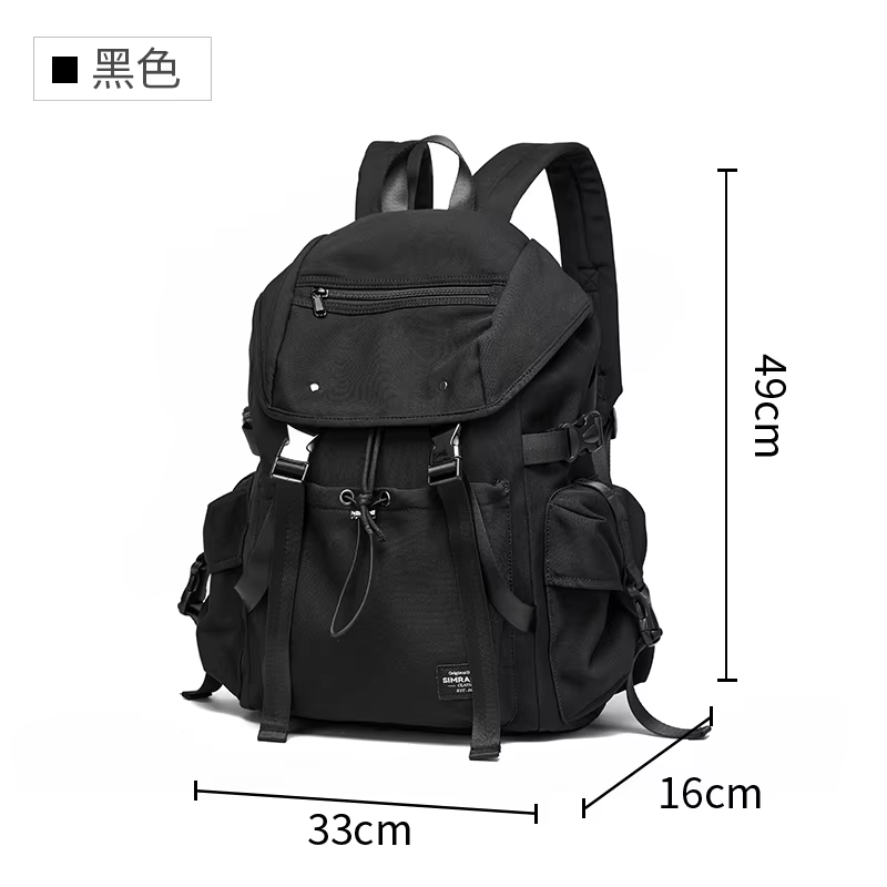 MOYYI sac à dos de voyage en plein air Oxford étanche écoliers mode tendance sac pour hommes Mochila