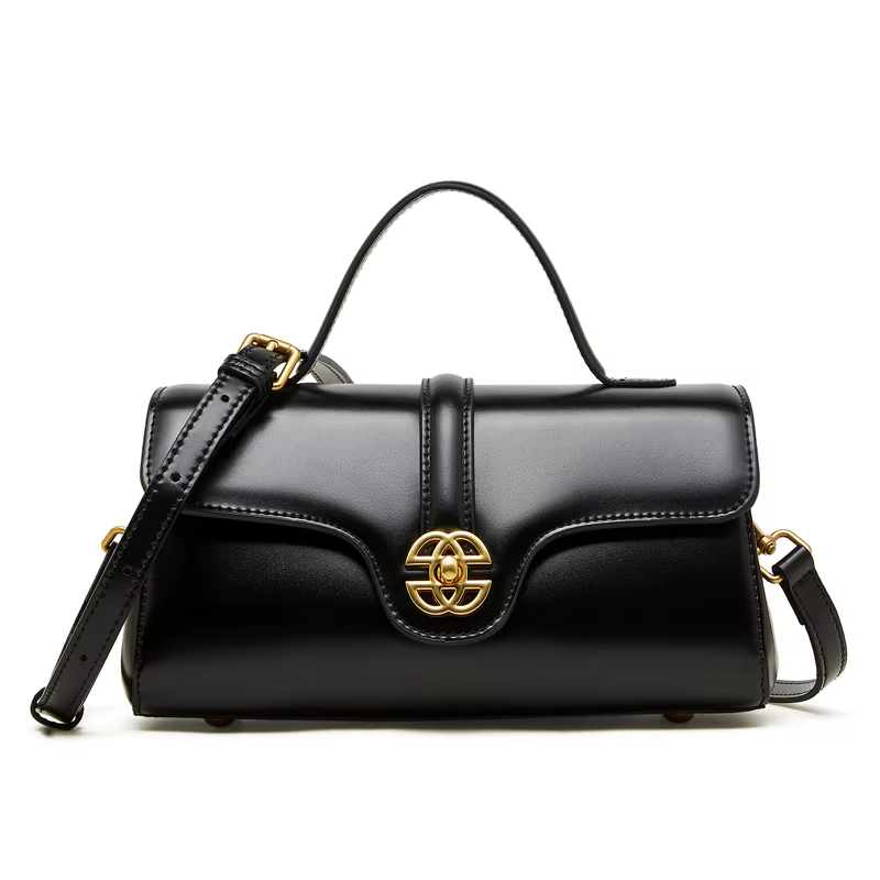 Sac à main de luxe en cuir de vache fendu pour femmes, sac à bandoulière carré de bonne qualité, nou