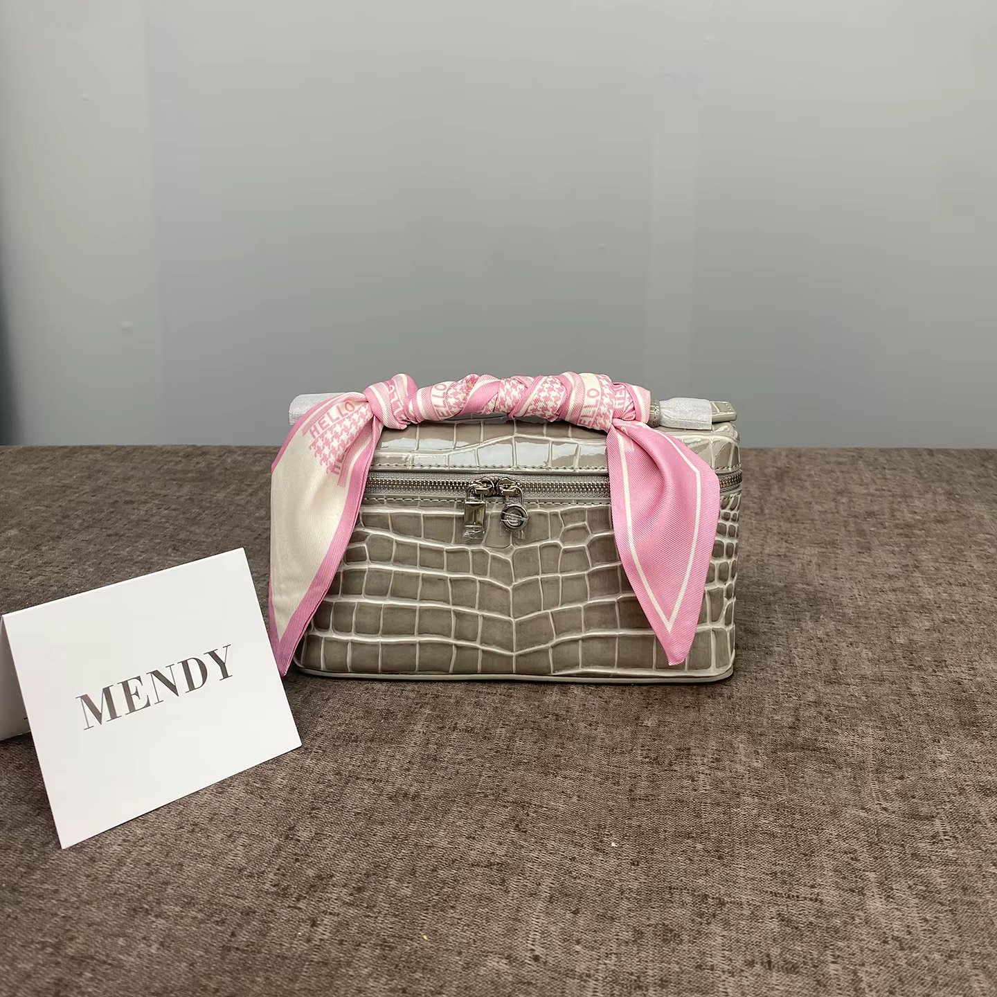 Sac à main en cuir pour femmes, sac à bandoulière de petite taille 19CM, pochette à motif Crocodile,