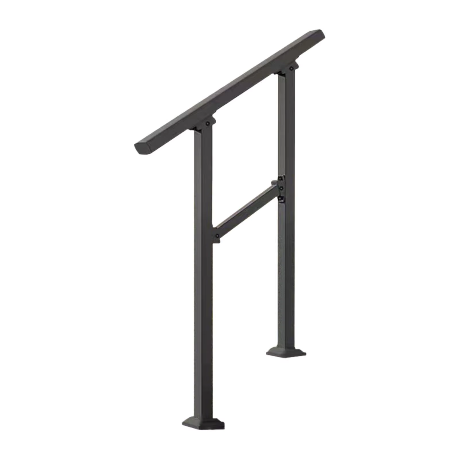 Main courante d'escalier en béton pour cour de jardin, marches d'installation faciles, balustrade ex