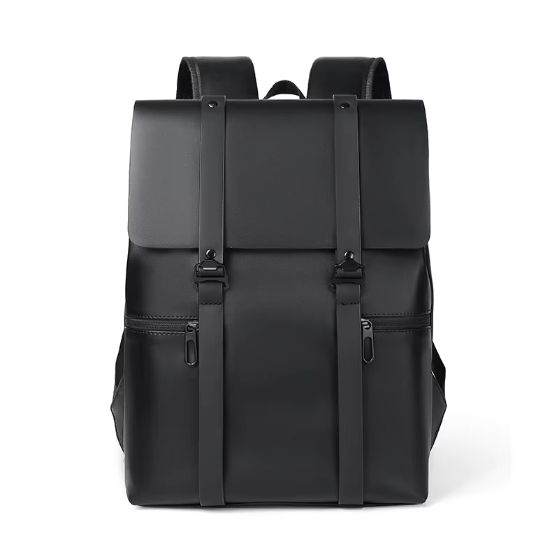 Sacs à dos en cuir pour ordinateur portable pour hommes, sacs d'école, PU, voyage, loisirs, grande c