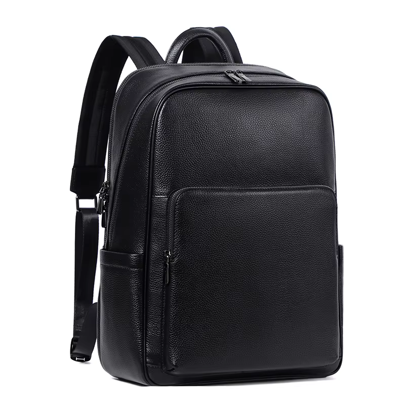 100% vache en cuir véritable hommes sacs à dos mode véritable cuir naturel étudiant sac à dos garçon