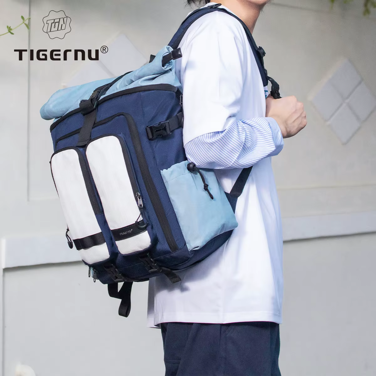 Tigernu école sac à dos sacs pour femmes pour hommes sac à dos en Nylon sacs à dos dame cartable voy