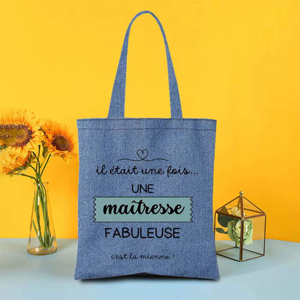 Merci maîtresse fourre-tout sacs sac à bandoulière Denim sacs à provisions femme sacs à main fourre-