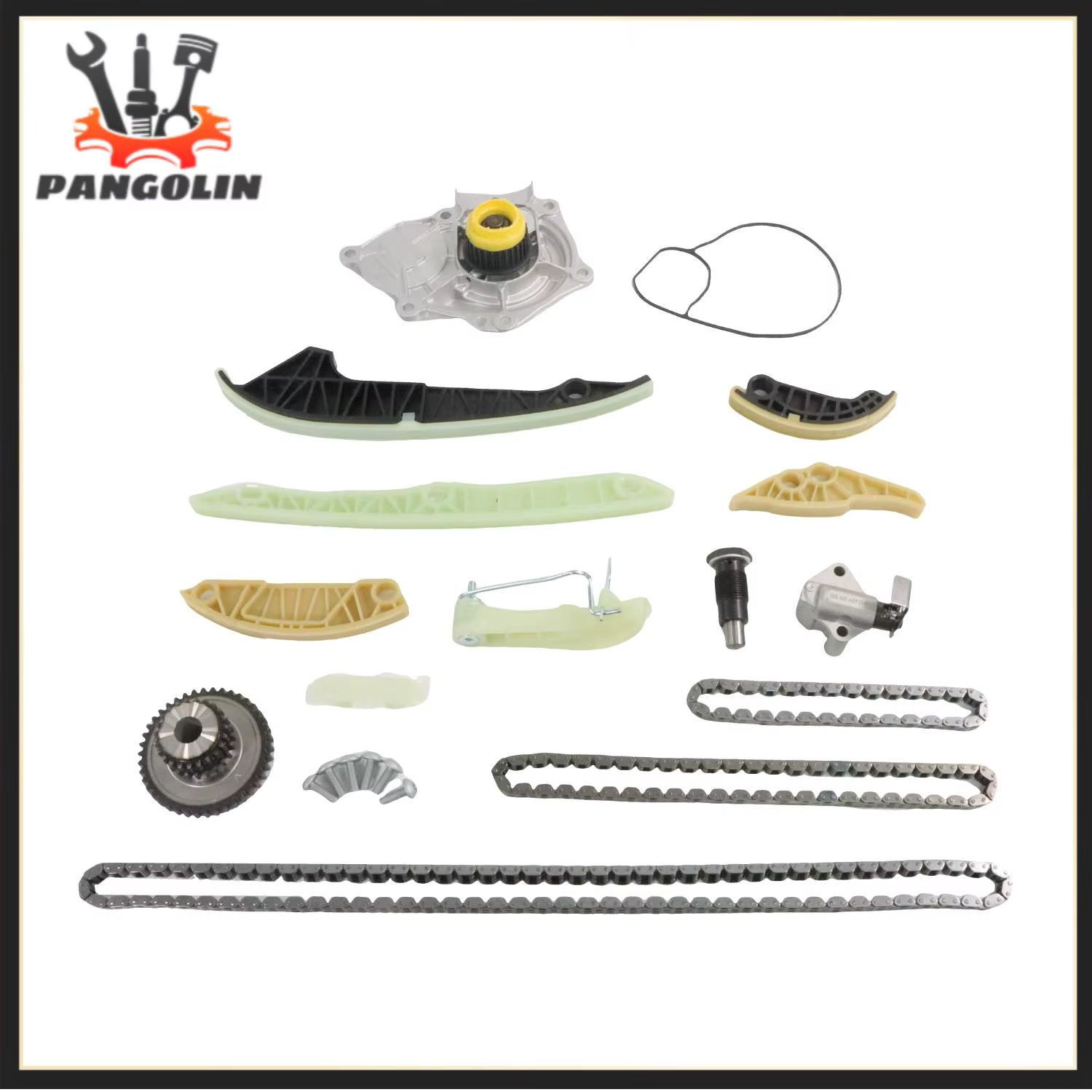 Kit de chaîne de distribution avec pompe à eau, pour VW Jetta Passat Bettle Golf 1.8 2.0 TSI L4 DOHC