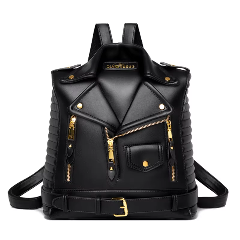 Anti-vol fermeture éclair femmes sac à dos 2026 moto épaule Jecket sac voyage grand sac à dos mode d