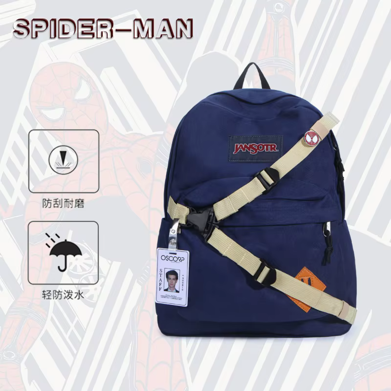 En stock, sac à dos Jansport Peter Parker Spider-Man, tout nouveau, merchandise Amazing Spider-Man, 