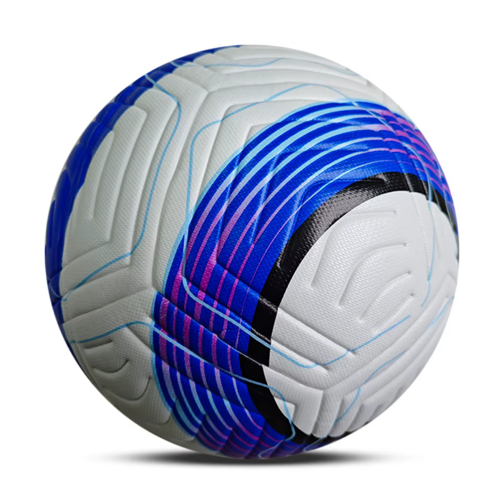 2025 Football professionnel taille 5 cuir Football PU matériel sport ligue compétition en plein air 