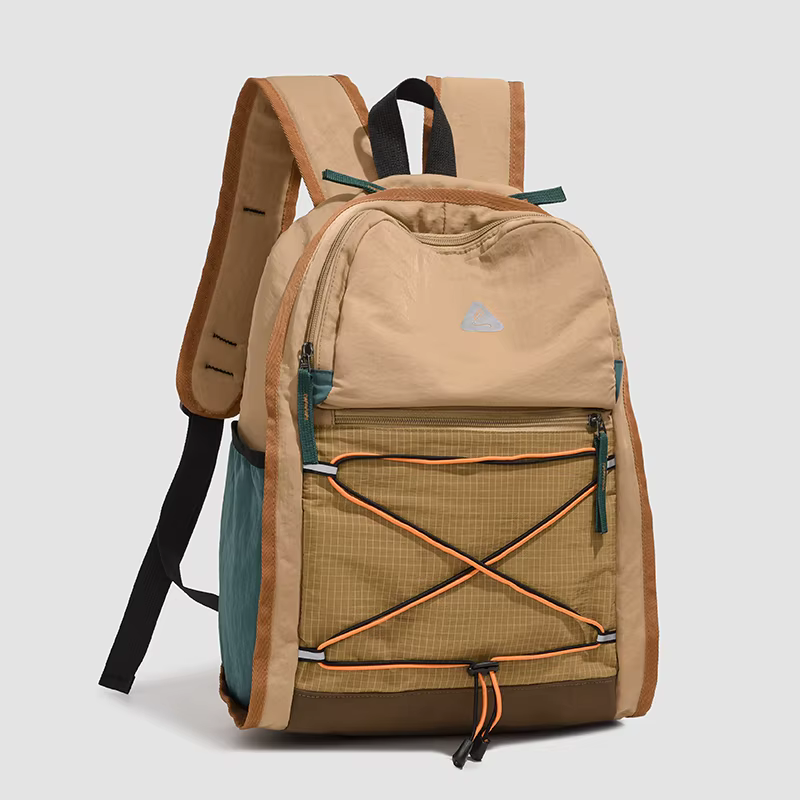 Sac à dos multicolore, sac à dos décontracté pour femme, sac de grande capacité imperméable pour les