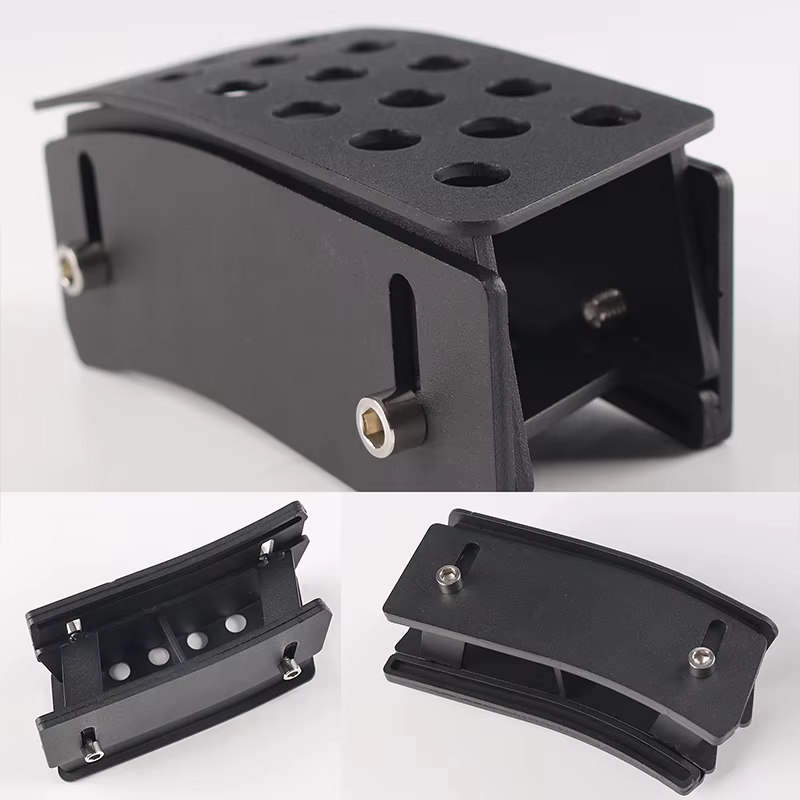 Pédale d'accélérateur antidérapante surélevée et allongée, réglable, adaptée aux Jeep Wrangler JK JK