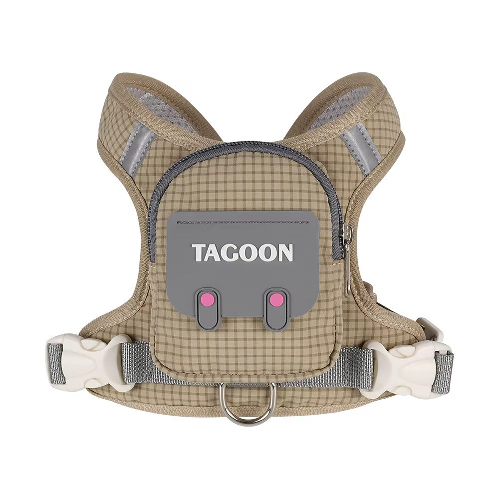 Harnais pour chien avec laisse, mignon et réfléchissant, gilet souple pour petits et moyens chiens e
