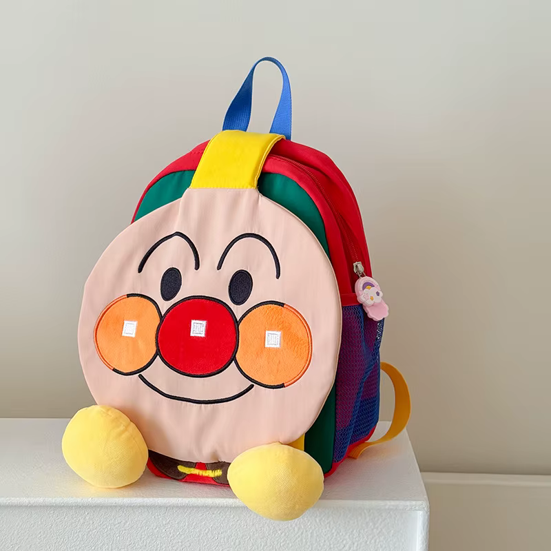 Sac à dos Anpanman pour garçons et filles, motif dessin animé, mignon, pour l'école, nouvelle collec