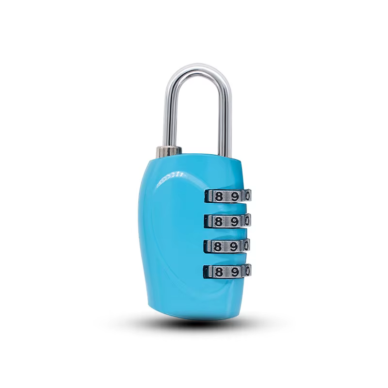 Cadenas à mot de passe à 4 chiffres populaire, casier de gymnastique à 6 couleurs, serrure à combina