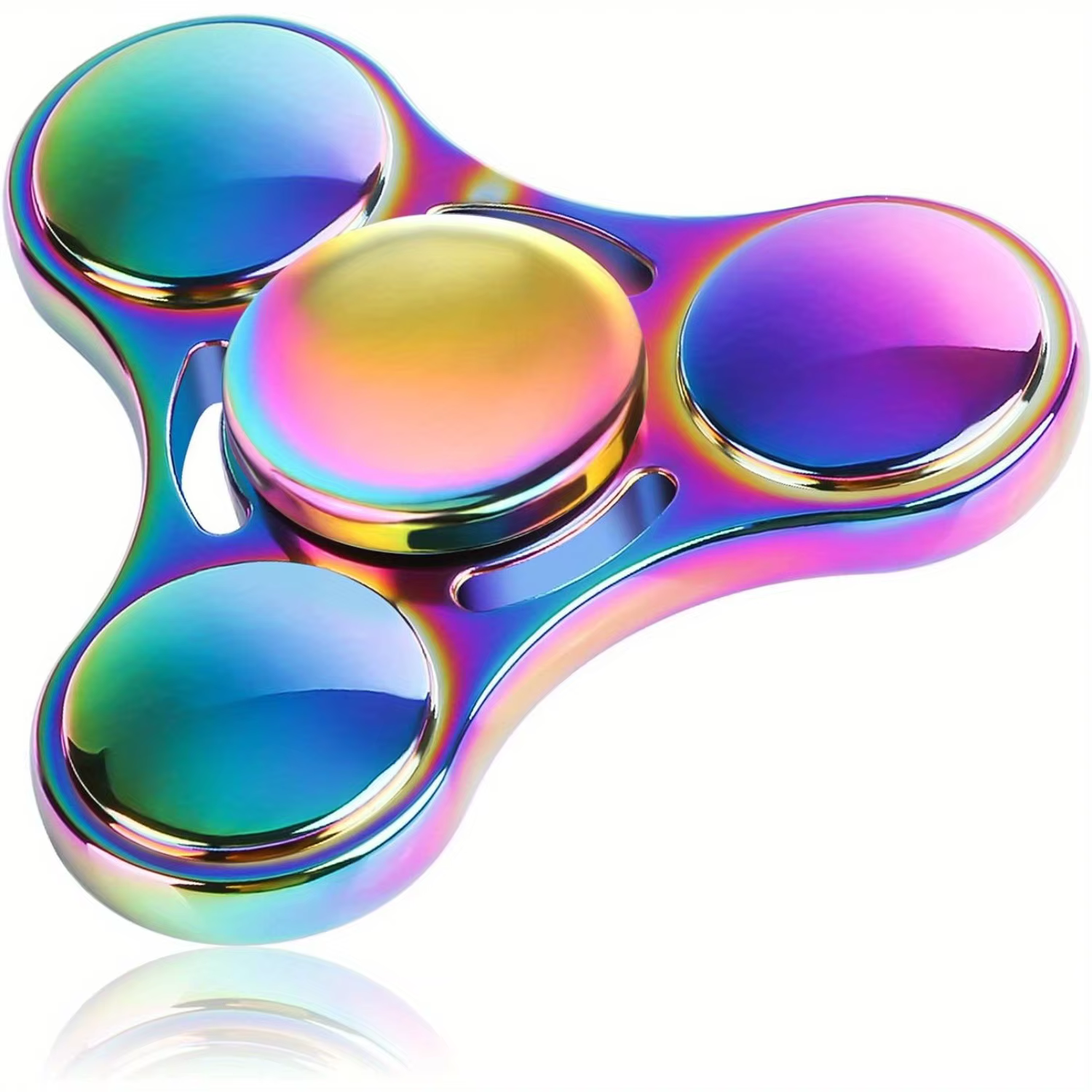 Jouet Fidget Spinner à grande vitesse en acier inoxydable durable avec roulements de précision, conç
