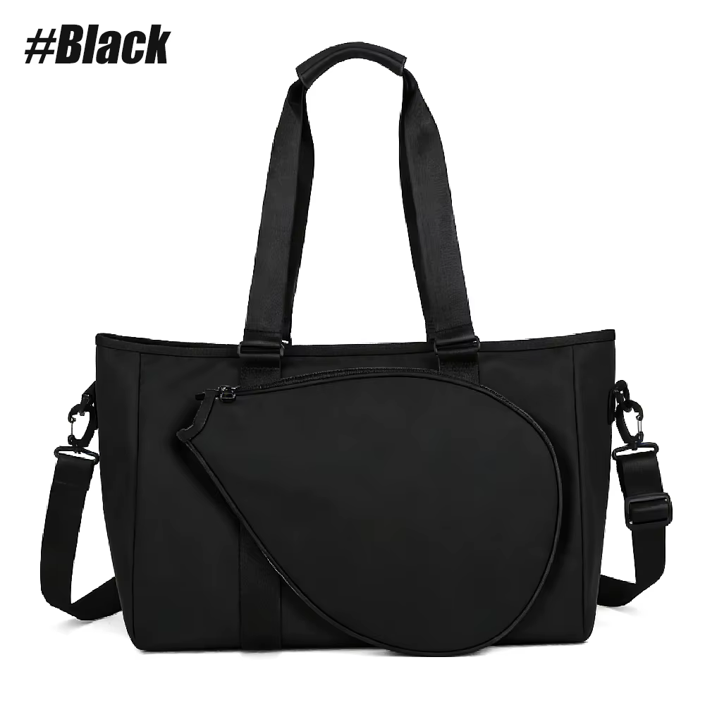 Sac de tennis avec porte-raquette, sac de sport imperméable pour hommes et femmes, sac de transport 