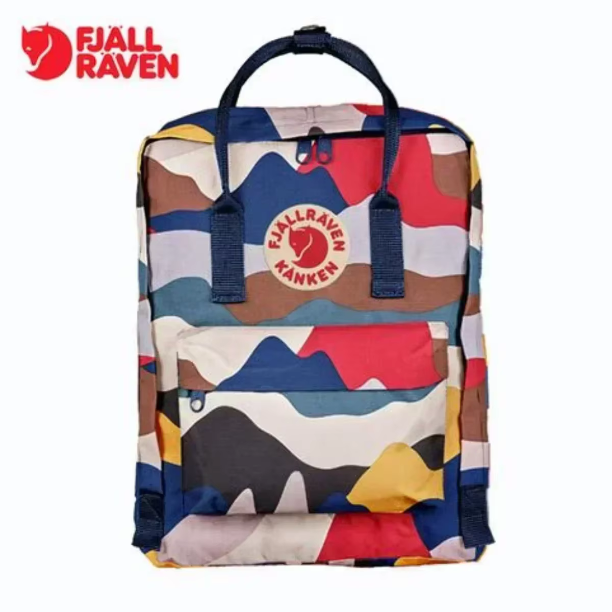 Sac à dos scolaire classique Fjallraven Kanken avec logo Arctic Fox pour hommes et femmes