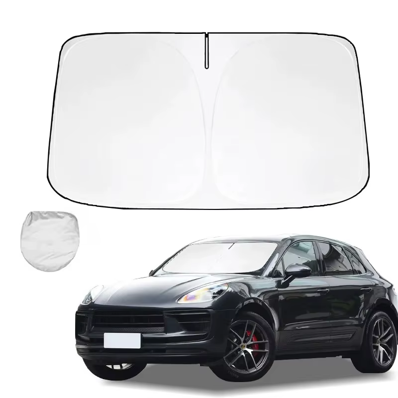 Pare-soleil de pare-brise pour Porsche Macan S Macan GTS, protection de pare-soleil, blocs pliables,