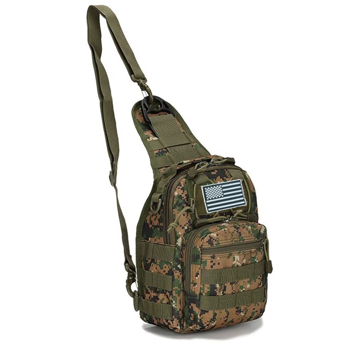 Sac à dos d'assaut tactique étanche EDC, sac à dos pour randonnée en plein air Camping chasse Trekki