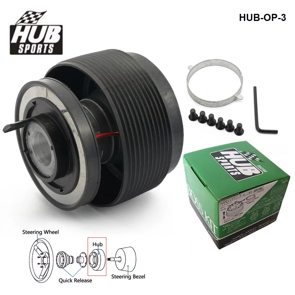 HUB Sports infraction Racing Moyeu De Volant Adaptateur bodiKit Pour Opel Voitures (OP-3) HUB-OP-3