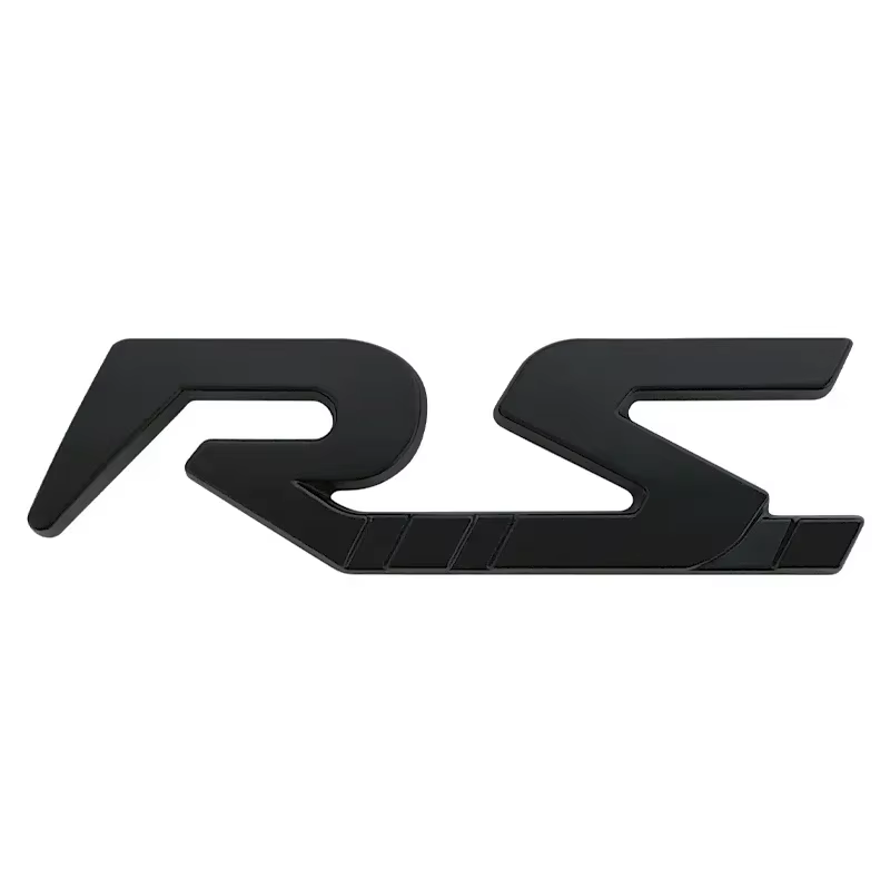 Autocollant 3D en métal GT RS Sport, emblème de coffre arrière de voiture, pour Renault Logan Clio M