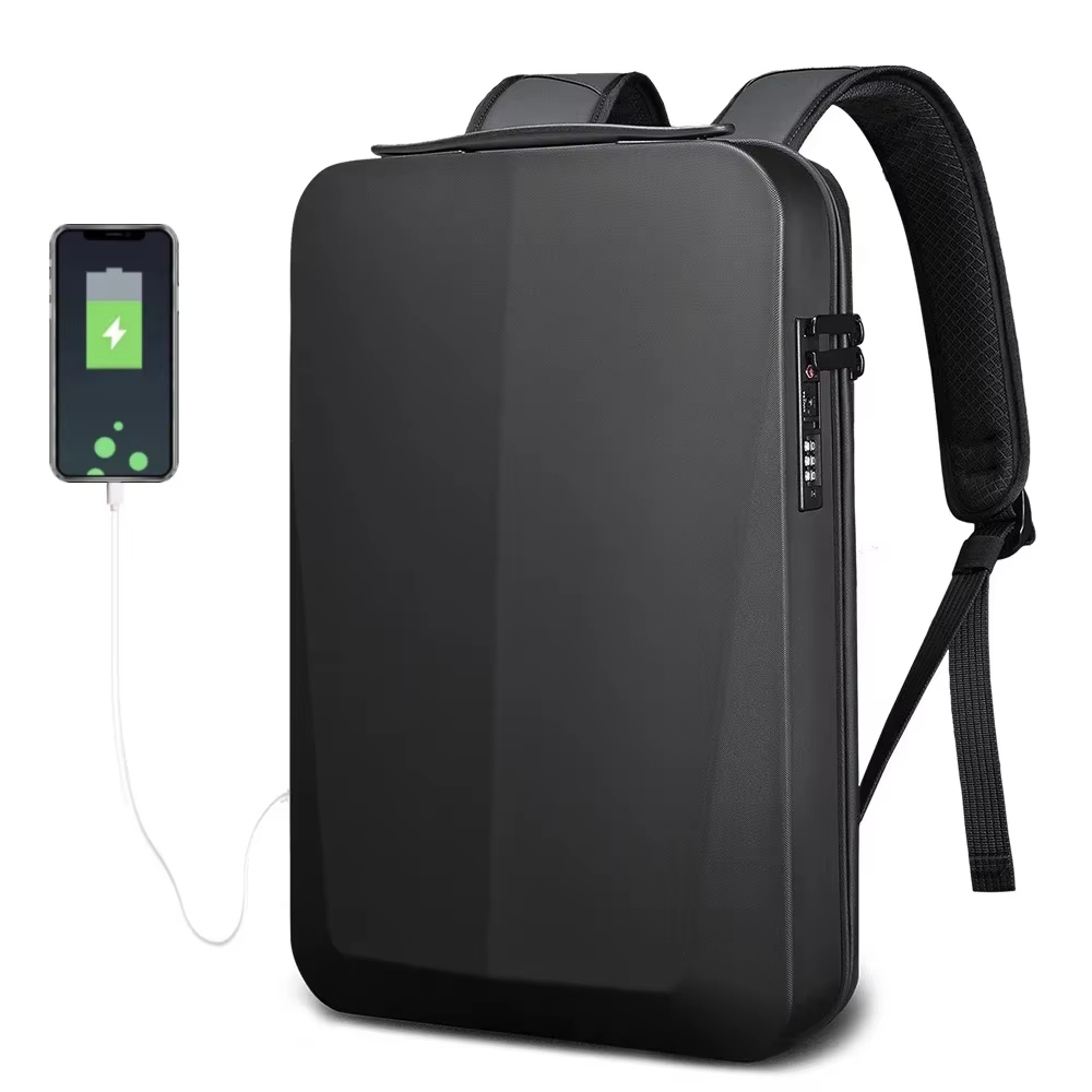 Sac à dos pour ordinateur portable 15.6 pouces, sac à dos de voyage extensible, antivol, serrure TSA
