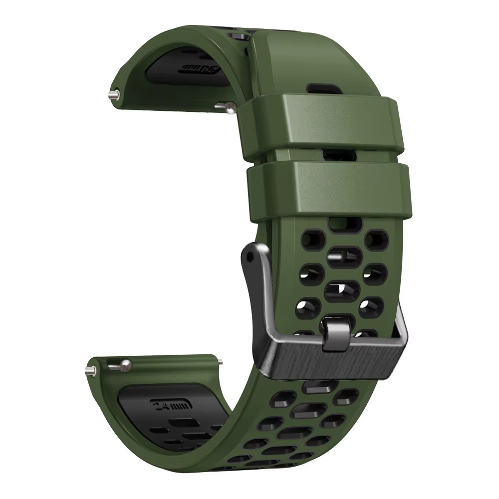 Bracelet en Silicone 24mm pour Suunto 9 Baro 7 D5 Spartan Sport poignet HR Bracelet de montre intell