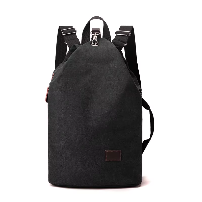 Sac à dos en toile, sac décontracté simple, sac de voyage tendance, sac d'école de style britannique