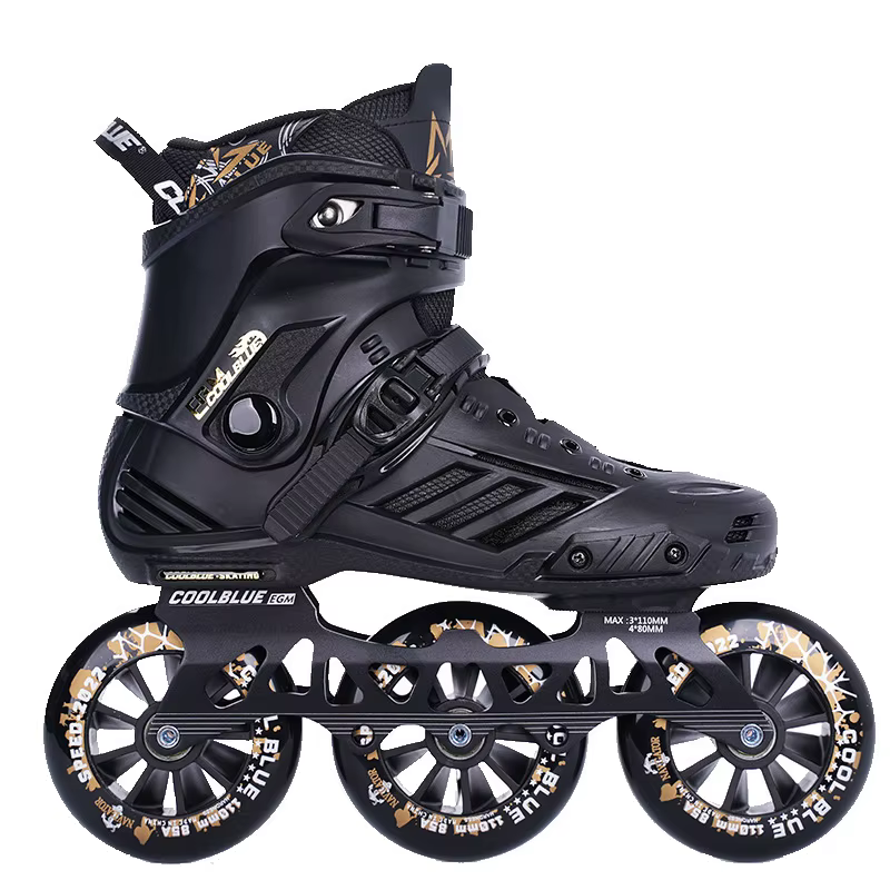 Grands patins à trois roues pour adultes, patins à roulettes de course professionnels, étudiants, ga