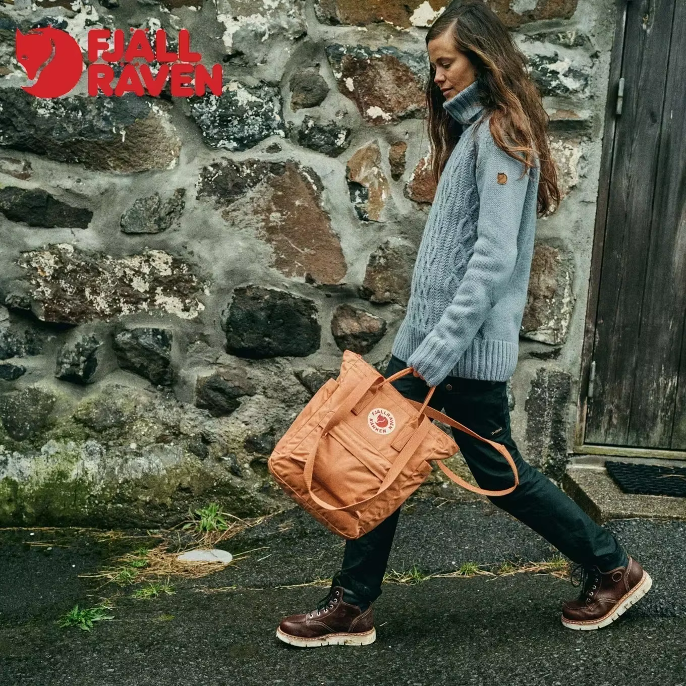 Sac à bandoulière Fjallraven Kanken original, avec sangle réglable, sac à double bandoulière tendanc