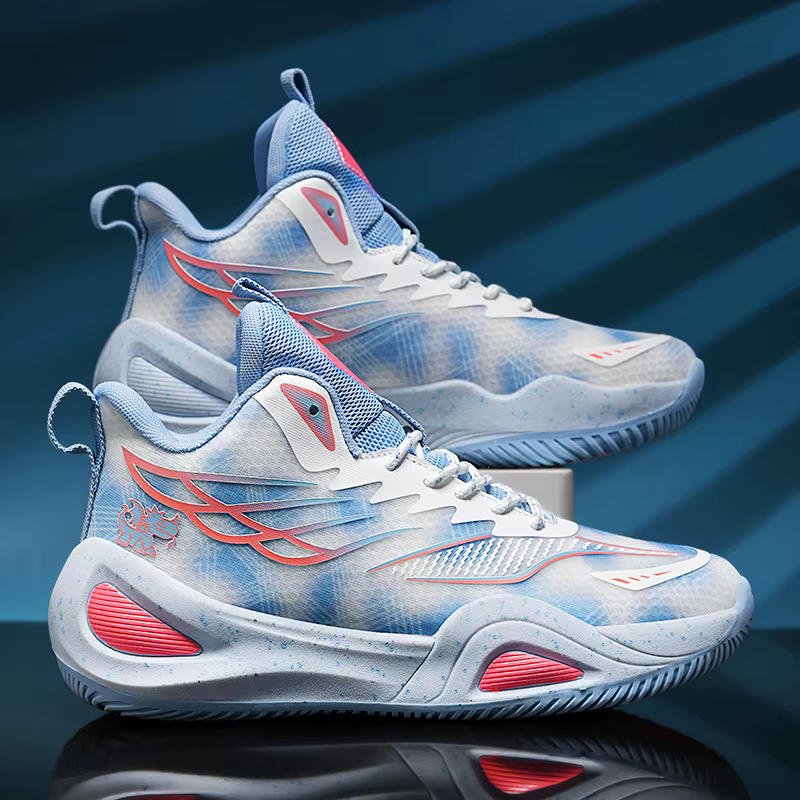 Chaussures de basket-ball d'entraînement pour hommes, antidérapantes, durables, légères, respirantes