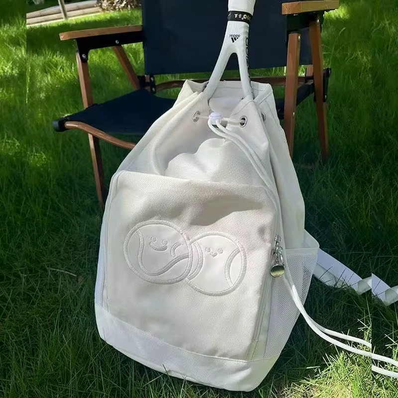 Sac à dos de tennis portable grande capacité, sac de raquette de tennis, sac de badminton, sac de sp