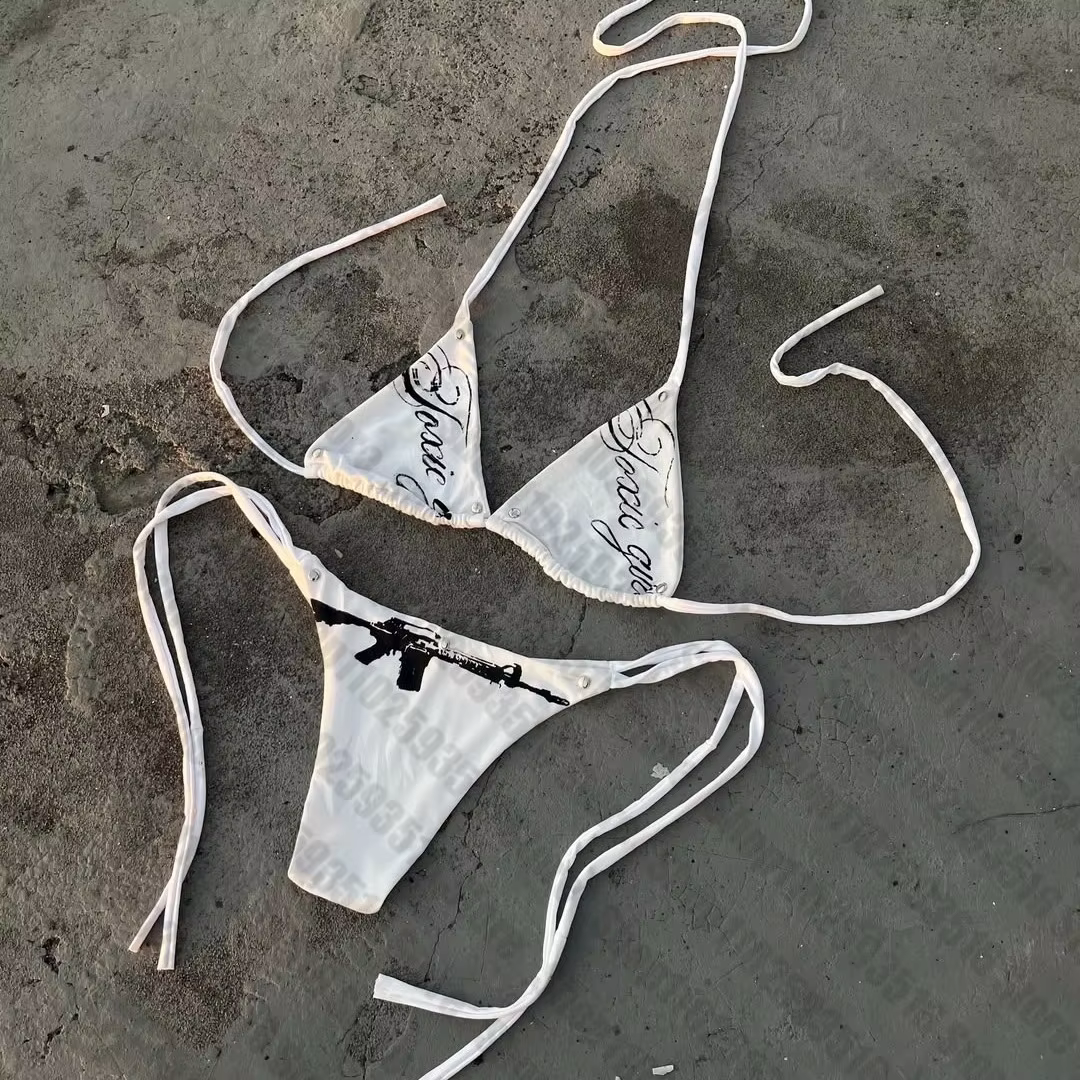 Ensemble de maillots de bain deux pièces pour femmes, maillots de bain pour femmes, bikinis de plage