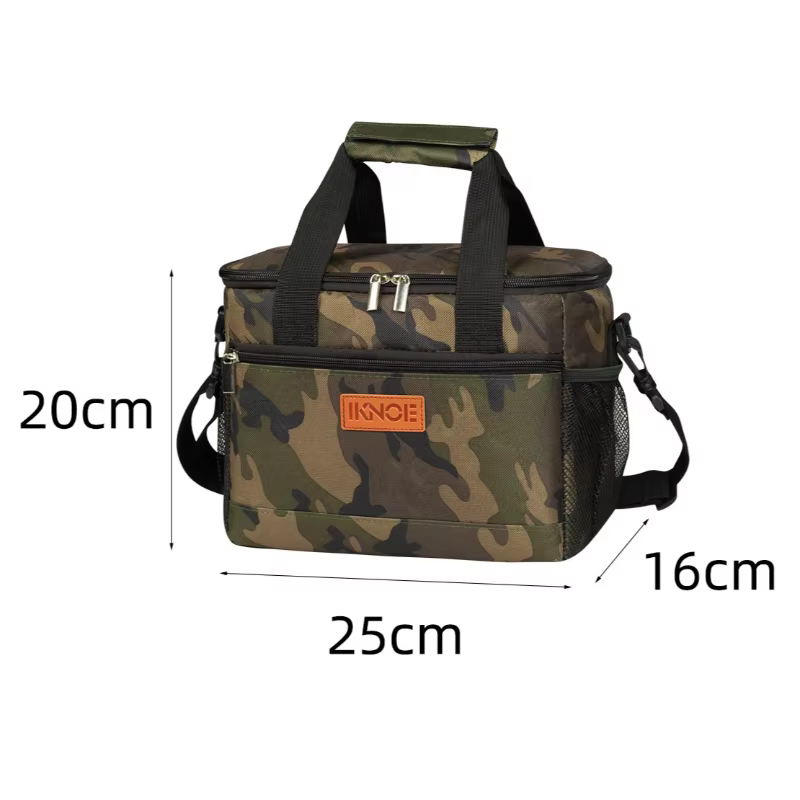Sac isotherme pour boîte à lunch, sac isotherme portable pour étudiants, sac à main de pique-nique p