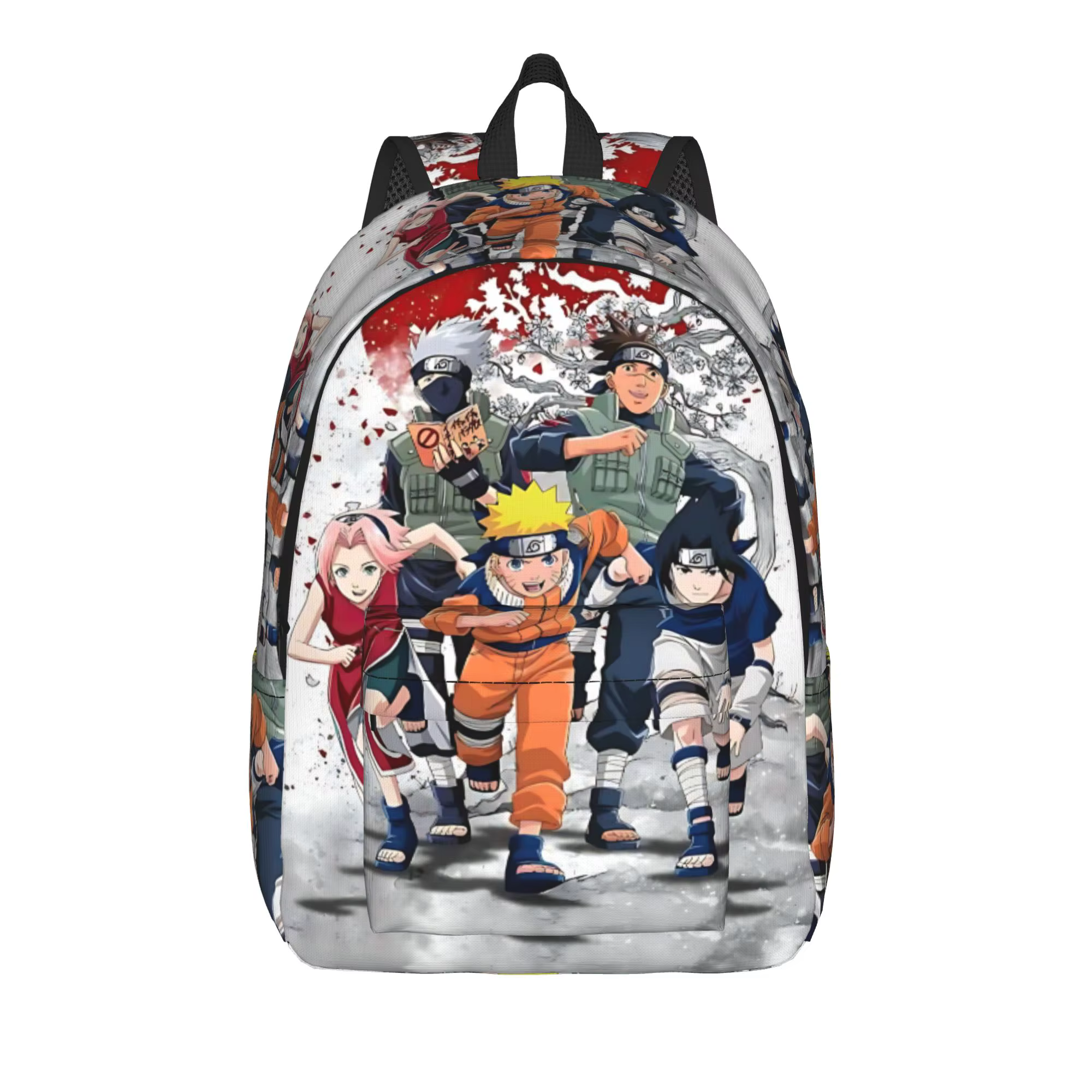 Sac à dos de mode Naruto anime comic, Mochilas Kawaii, sac à dos de grande capacité pour le travail 