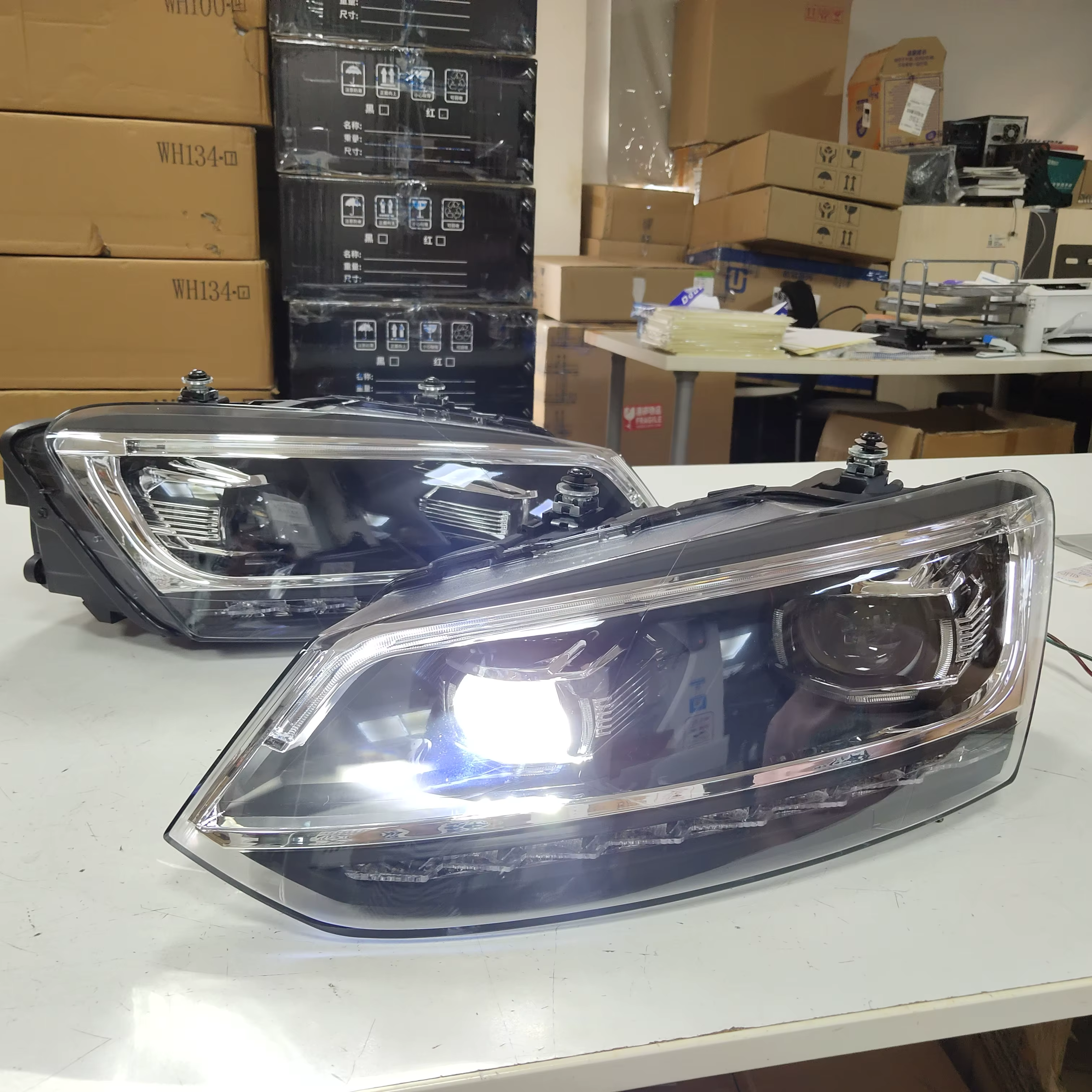 Polo Mk5 Vento Cross Polo Lampe frontale LED 2011-2017 pour VOLKSWAGEN