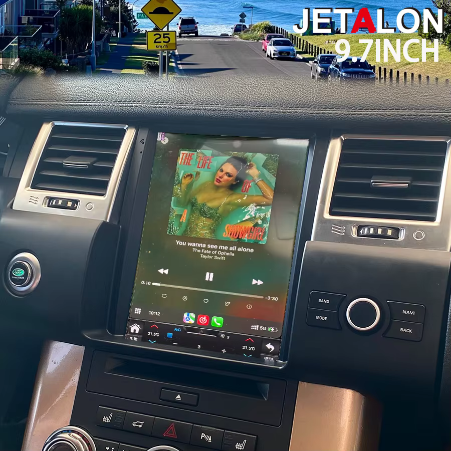 9.7 pouces pour Land Rover Range Rover Sport 2010-2013 lecteur vidéo multimédia Intelligent Radio GP