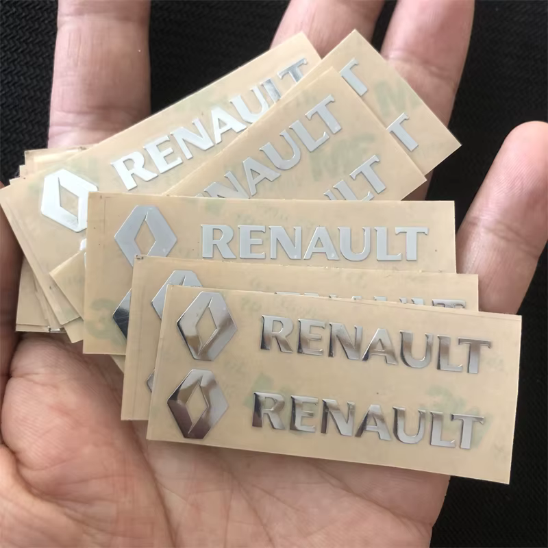 Autocollant d'emblème de voiture, accessoire pour Renault RS Clio Megane 2 3 4 Captur Trafic Twingo 