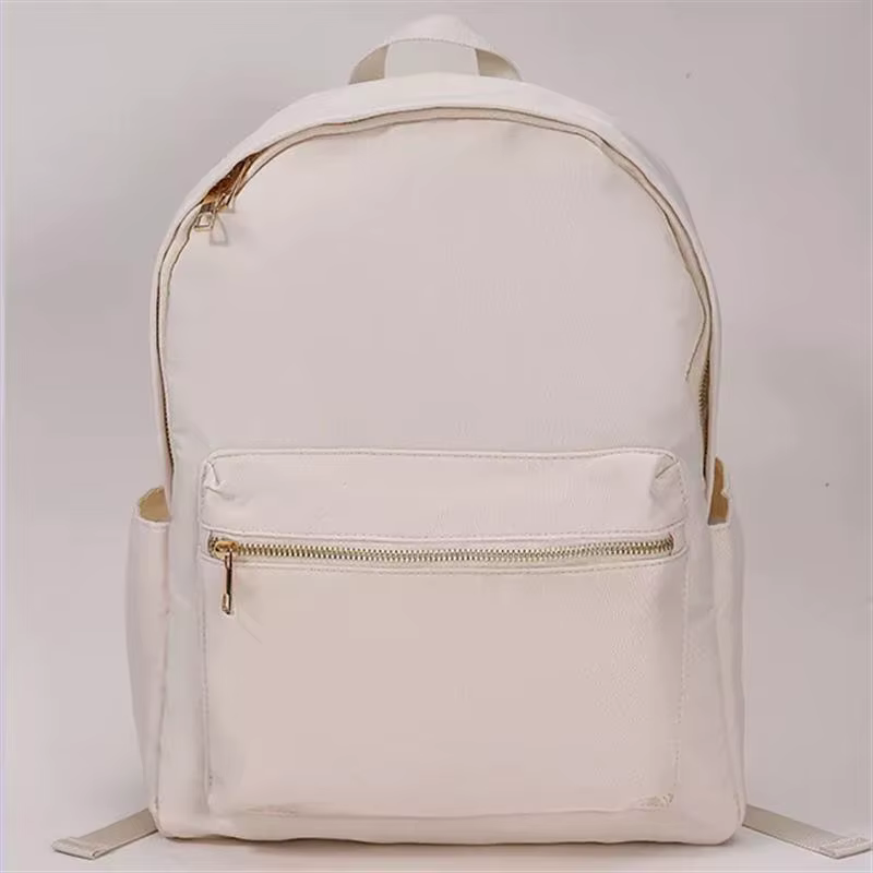 Retour à l'école filles sac de livre scolaire lettre personnalisée enfants sac à dos en Nylon sac de