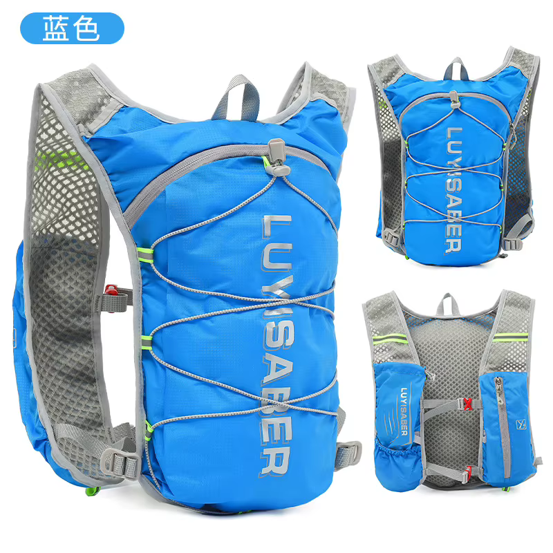 Sac à dos de course multifonctionnel en Nylon, sac à dos de sport réfléchissant sûr pour Marathon, s